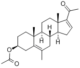 CAS#: 20867-46-3, 3beta-Hydroxy-6-Methyl-5,16-Pregnadien-20-One Acetate