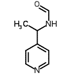 CAS#: 20877-38-7, N-[1-(4-Pyridinyl)Ethyl]Formamide