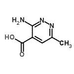 CAS#: 20886-75-3, 3-Amino-6-Methyl-4-Pyridazinecarboxylic Acid