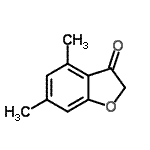 CAS#: 20895-44-7, 4,6-Dimethyl-1-Benzofuran-3(2H)-One