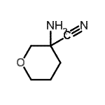 CAS#: 209112-18-5, 3-Aminotetrahydro-2H-Pyran-3-Carbonitrile