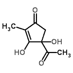 CAS 登录号：209122-21-4， 4-乙酰基-3,4-二羟基-2-甲基-2-环戊烯-1-酮