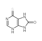 CAS#: 20917-46-8, 6-Sulfanylidene-7,9-Dihydro-3H-Purin-8-One