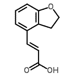 CAS#: 209257-37-4, (2E)-3-(2,3-Dihydro-1-Benzofuran-4-Yl)Acrylic Acid