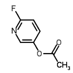 CAS#: 209328-51-8, 6-Fluoro-3-Pyridinyl Acetate