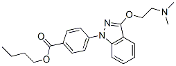 CAS#: 20954-12-5, 4-[3-[2-(Dimethylamino)Ethoxy]-1H-Indazol-1-Yl]Benzoic Acid Butyl Ester