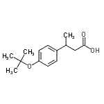 CAS#: 209679-19-6, 3-{4-[(2-Methyl-2-Propanyl)Oxy]Phenyl}Butanoic Acid