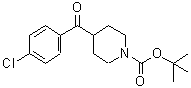 CAS#: 209808-06-0, 2-Methyl-2-Propanyl 4-(4-Chlorobenzoyl)-1-Piperidinecarboxylate