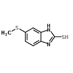 CAS#: 209914-47-6, 5-(Methylsulfanyl)-1,3-Dihydro-2H-Benzimidazole-2-Thione