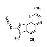 CAS#: 210100-58-6, 2-Azido-3,4,8-Trimethyl-3H-Imidazo[4,5-f]Quinoxaline
