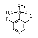 CAS#: 210169-19-0, 3,5-Difluoro-4-(Trimethylsilyl)Pyridine