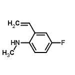 CAS#: 210536-19-9, 4-Fluoro-N-Methyl-2-Vinylaniline