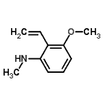 CAS#: 210536-36-0, 3-Methoxy-N-Methyl-2-Vinylaniline