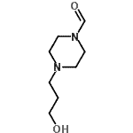 CAS#: 210553-81-4, 4-(3-Hydroxypropyl)-1-Piperazinecarbaldehyde