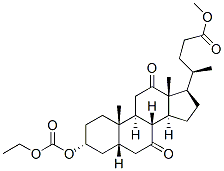 CAS#: 21059-42-7, Methyl 3alpha-[(Ethoxycarbonyl)Oxy]-7,12-Dioxo-5beta-Cholan-24-Oate