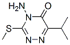CAS#: 21087-61-6, 4-Amino-6-isopropyl-3-(methylthio)-1,2,4-triazin-5-one