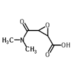 CAS#: 210890-47-4, 3-(Dimethylcarbamoyl)-2-Oxiranecarboxylic Acid