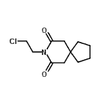CAS#: 21098-05-5, 8-(2-Chloroethyl)-8-Azaspiro[4.5]Decane-7,9-Dione