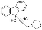 CAS#: 2110-37-4, 9-(3-Pyrrolidin-1-Ium-1-Ylprop-1-Ynyl)Fluoren-9-Ol Chloride