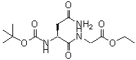 CAS#: 211056-85-8, Ethyl N<Sup>2</Sup>-{[(2-Methyl-2-Propanyl)Oxy]Carbonyl}Asparaginylglycinate
