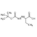 CAS#: 211107-24-3, 2-(2-{[(2-Methyl-2-Propanyl)Oxy]Carbonyl}Hydrazino)Butanoic Acid