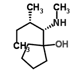 CAS#: 211437-98-8, 1-[(1S,2S)-2-Methyl-1-(Methylamino)Butyl]Cyclopentanol