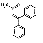 CAS#: 21147-11-5, 1,1'-[2-(Methylsulfinyl)-1,1-Ethenediyl]Dibenzene