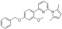 CAS#: 211495-29-3, 2-[4-(Benzyloxy)-2-Methoxyphenyl]-6-(2,5-Dimethyl-1H-Pyrrol-1-Yl)Pyridine