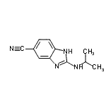 CAS#: 211693-63-9, 2-(Isopropylamino)-1H-Benzimidazole-5-Carbonitrile