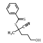 CAS 登录号：211818-45-0， 2-氰基-5-羟基-2-戊烷基苯二硫代甲酸酯