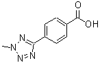 CAS 登录号：211942-53-9， 4-(2-甲基-2H-四唑-5-基)苯甲酸