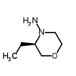 CAS 登录号：211987-82-5， (3R)-3-乙基-4-吗啉胺