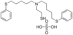 CAS#: 21220-81-5, 2-[Bis[5-(Phenylthio)Pentyl]Amino]Ethanethiol Sulfate
