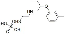 CAS 登录号：21224-84-0， 2-[2-(间甲苯氧基)丁基]氨基乙硫醇硫酸酯