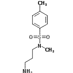 CAS 登录号：21230-39-7， N-(3-氨基丙基)-N,4-二甲基苯磺酰胺