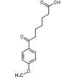 CAS 登录号：21244-11-1， 7-(4-甲氧基苯基)-7-氧代庚酸