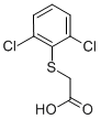 CAS 登录号：21248-45-3， 2-(2,6-二氯苯基)硫基乙酸