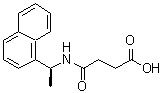 CAS#: 212556-04-2, 4-{[(1S)-1-(1-Naphthyl)Ethyl]Amino}-4-Oxobutanoic Acid