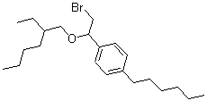 CAS#: 21270-07-5, [alpha-(Bromomethyl)-4-Hexylbenzyl](2-Ethylhexyl) Ether