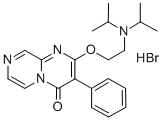 CAS#: 21271-23-8, 2-(2-Diisopropylaminoethoxy)-3-Phenyl-4H-Pyrazino(1,2-a)Pyrimidin-4-One Hydrobromide