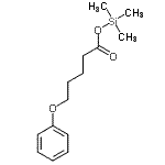 CAS 登录号：21273-11-0， 三甲基硅烷基5-苯氧基戊酸酯