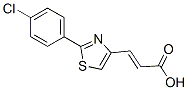 CAS#: 21278-79-5, 3-[2-(4-Chlorophenyl)-1,3-Thiazol-4-Yl]Prop-2-Enoic Acid