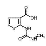 CAS#: 213390-61-5, 2-[(Methylcarbamoyl)Amino]-3-Thiophenecarboxylic Acid