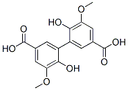 CAS#: 2134-90-9, 3-(5-Carboxy-2-Hydroxy-3-Methoxyphenyl)-4-Hydroxy-5-Methoxybenzoic Acid