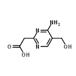 CAS#: 21346-54-3, [4-Amino-5-(Hydroxymethyl)-2-Pyrimidinyl]Acetic Acid