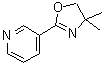 CAS#: 213462-19-2, 3-(4,4-Dimethyl-4,5-Dihydro-1,3-Oxazol-2-Yl)Pyridine