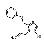 CAS#: 21358-15-6, 4-Allyl-5-(Phenoxymethyl)-4H-1,2,4-Triazole-3-Thiol