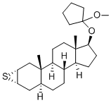CAS 登录号：21362-69-6， 美雄烷