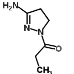 CAS#: 21377-04-8, 1-(3-Amino-4,5-Dihydro-1H-Pyrazol-1-Yl)-1-Propanone