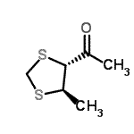 CAS#: 213821-12-6, 1-[(4R,5R)-5-Methyl-1,3-Dithiolan-4-Yl]Ethanone